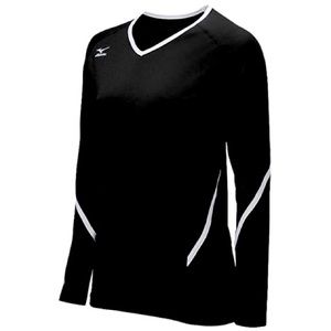 Mizuno DryLite Black/White Volleyball Jersey